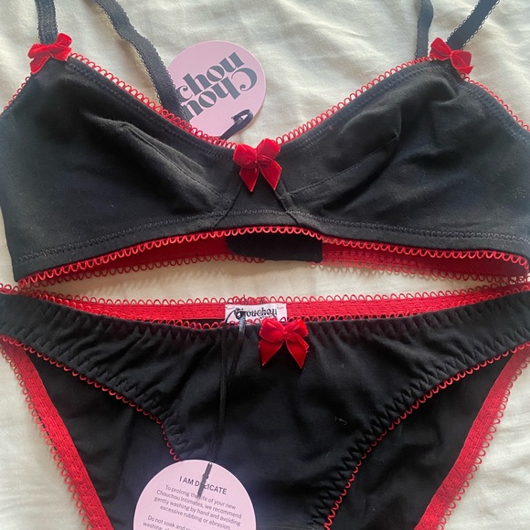 Chouchou Intimates Black Georgia set - Picture 3 of 3